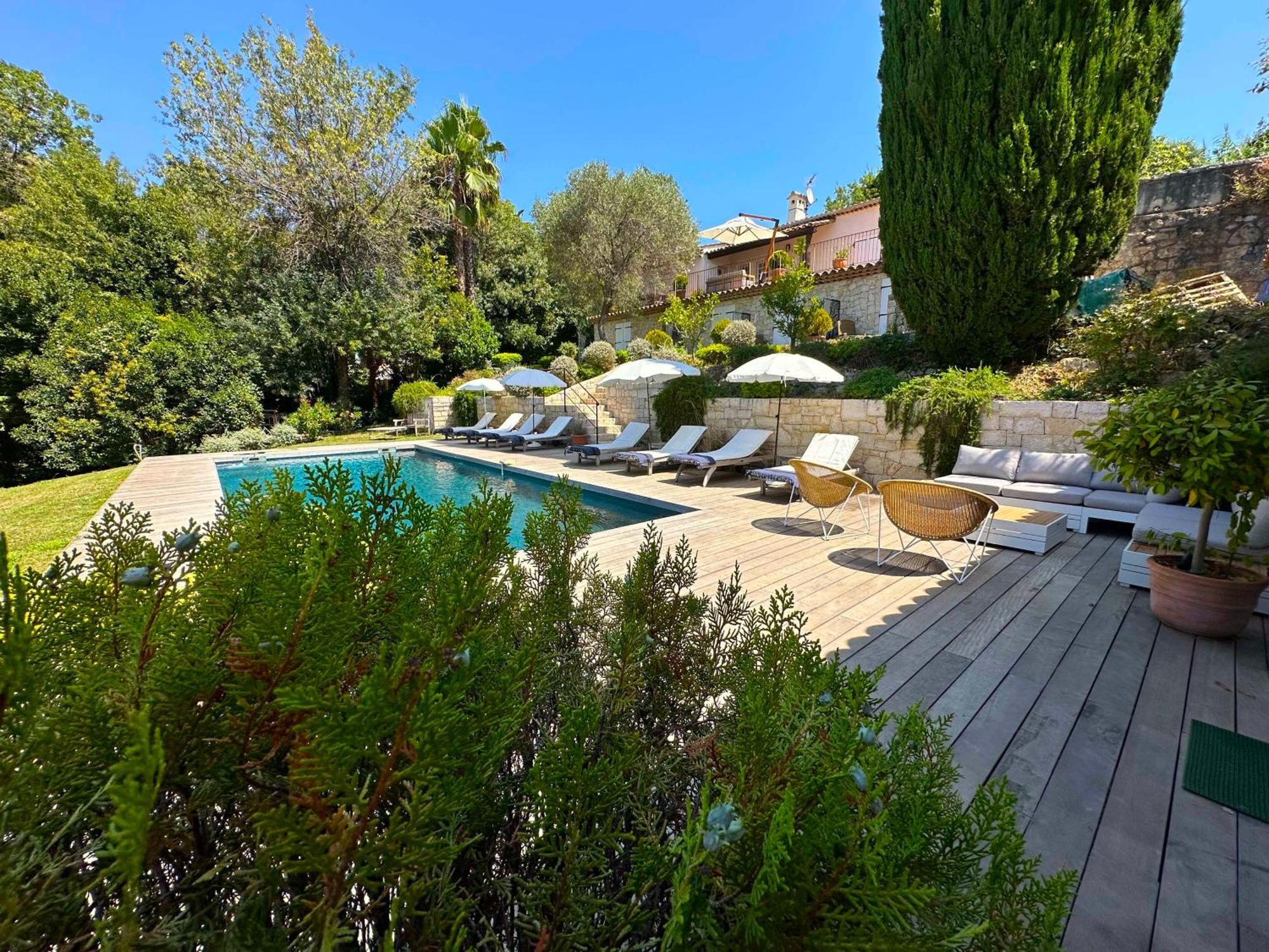 A Casa Bianca Saint-Paul-de-Vence Exterior foto